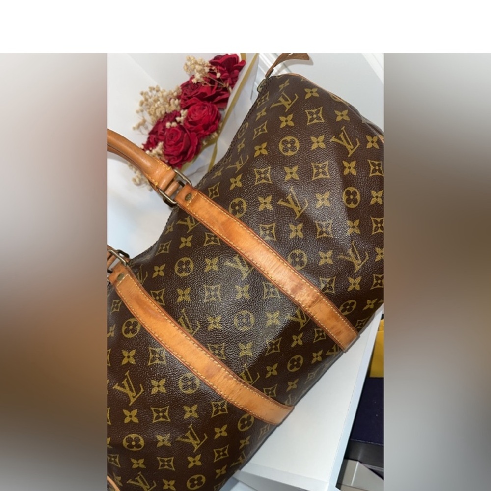 Louis Vuitton Brown Monogram Duffel Bag - Picture 9 of 14